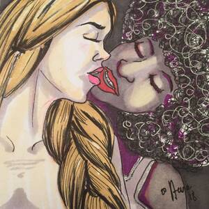 black lesbian sex art - Read \