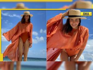 Anushka Sharma Nude Sex - Anushka Sharma looks sizzling hot in orange monokini, shares photos on  Instagram
