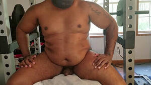 Black Chubby Gay Bear - Chubby Gym, Chubby Work Out, Black Chubby - Gay.Bingo