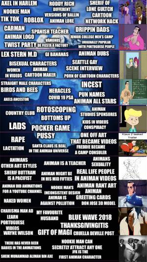 Animan Porn - The first ever animan studios iceberg : r/IcebergCharts