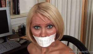 Hanna Hilton Bondage Porn - Hannah Hilton Tape Gagged â€” PornOne ex vPorn