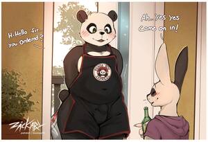 Anthro Panda Porn - Panda boy delivery (ongoing) comic porn | HD Porn Comics