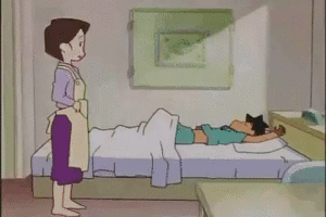 Mom Shota Porn - Best way to get your sleepyhead son out of the bed | anime: Medabots :  r/animegifs