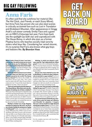Anna Faris Lesbian Naked - Anna Faris: Big Gay Following â€” Brandon Voss