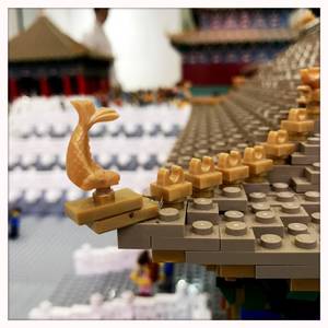 Lego China Porn - Attention to the minute detail of the architecture of the Forbidden City in  this massive Lego model. Photo: Simon Song