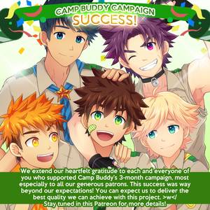 Gay Anime Porn Flash Game - Mikkoukun is creating BL / Yaoi Visual Novel (R-18+) : Camp Buddy | Patreon