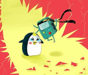 Beemo Adventure Time Porn - Beemo and Gunter - Adventure Time