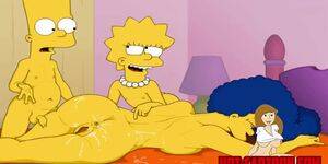 Bart Simpson Aunt Sex - Cartoon Porn Simpsons porn Bart and Lisa have fun with mother Marge -  Tnaflix.com