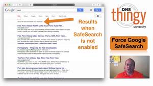 no. porn videos - DNSthingy new feature - Force Google SafeSearch