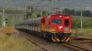 electric train - South African Class 22E - PRASA Test Train