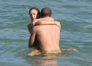 Having Sex In The Water - Jessica Alba having sex in the ocean