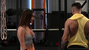 girl fucks trainer - Fitness Trainer Fucks Cute Russian Girl Lana In Her Tight Ass