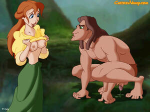 jane cartoon nude - Tarzan and Jane porn