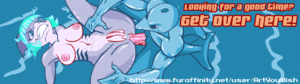 Dolphin Anthro Sex - Dolphin-Shark sex underwater cum (GIF) by ArtYouWish - Hentai Foundry