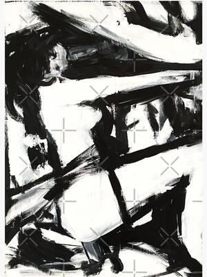 black erotic art threesome - Interracial Threesome Urban Modern Art Nude Woman Porn Black White Erotic\