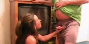 girl suck fat man - Beautiful Girl Sucks Fat Guys Dick HD SEX Porn Video 6:08