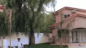 Front Lawn Bbc Porn - The Bored Black Gal Ditches the Pool Party to Swallow His BBC Inside the  House | xHamster