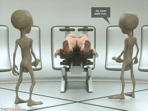 3d alien sex abduction - Batbabe Hentai 3D