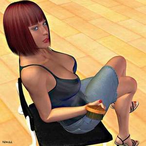 femdom hair brush otk spanking gif - As soon as the male's unacceptable behavior is discovred she orders him  over her lap for a hairbrush spanking.