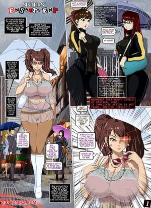 hentai twin sluts - âœ…ï¸ Porn comic Sisters Enslutment. Chapter 2. Persona 4. StormFedeR. Sex  comic sexy brunettes were | Porn comics in English for adults only |  sexkomix2.com