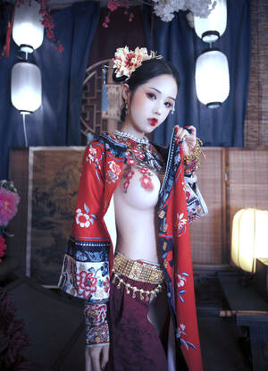 Chinese Costume Porn - Chinese girl in traditional clothes - Man Qing (7) Porn Pic - EPORNER