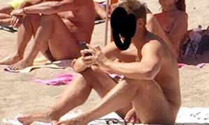 erection at nude beach videos - male nudism