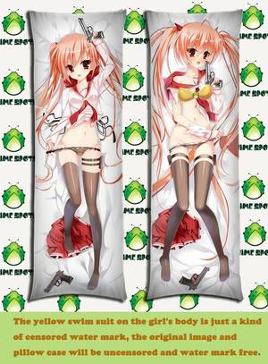 anime pillow uncensored - Free Shipping FD012 hidan no aria kanzaki aria Anime Dakimakura hugging body  pillow case cover