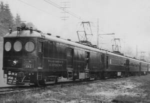 electric train - Southern Pacific \
