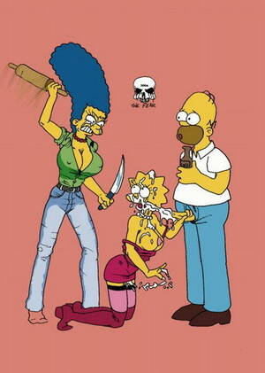 lisa sucks - Looks like Marge really did not like the fact that Lisa sucking Homer's  cockâ€¦ â€“ Simpsons Porn