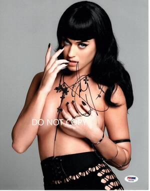 Katy Perry Nude Porn - KATY PERRY 8 X10 20x25 Cm Autographed Hand Signed Photo - Etsy