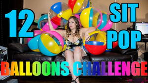 Beach Balls Porn - 12 Sit Pop Beach Balls Challenge! - Preview - ImMeganLive - XVIDEOS.COM