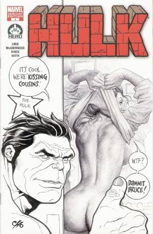 Liberty Meadows Porn Comic - Hero Initiative Hulk 100 Project by Frank Cho