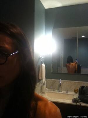 demi moore - Demi Moore Tweets Nude Self-Portrait (PHOTOS) | HuffPost Entertainment