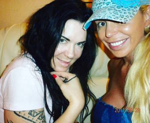 Joanie Laurer Porn Verne Troyer - Periodically, Chyna stripped with her \