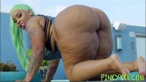 Green Hair Big Ass Porn - Watch Green hair and huge black ass - Monroe Sweets, Blowj0B, Big Ass Porn  - SpankBang