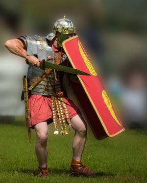 Ancient Roman Military Porn - Roman soldier ready to combat!