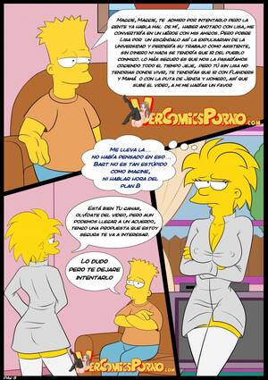 Bart And Maggie Porn - Viejas Costumbres Two- La Seduccion (The Simpsons) [Spanish]: Maggie has  growned up into wild mega-slutâ€¦ wild enough to pound even with Bart! â€“  Simpsons Hentai
