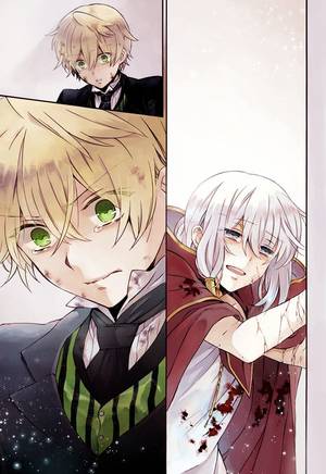 Anime Pandora Porn - oh coloured manga page. oz and echo sad scene ;