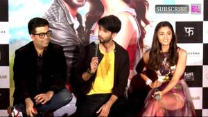 Jokes Alia Bhatt Porn - Karan Johar jokes on PORN BAN at the trailer launch of Shaandaar