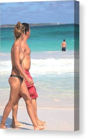 adult beach nudist image gallery - Nude beach. Canvas Print / Canvas Art by Oscar Williams - Pixels