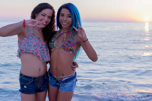 beach babe banged - Beach Tgirl Porn Videos in 4K and HD | Two Tgirls