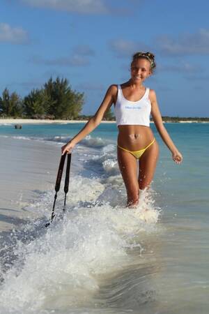 katya clover public beach - Katya Clover Beach Porn Pics & Naked Photos - PornPics.com