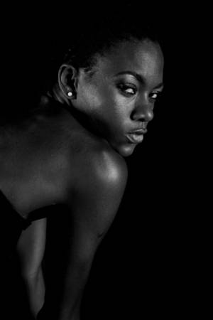 naked black people portraiture - Naked woman portrait Free Photo