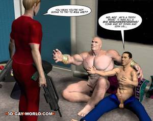 free alien cartoon porn - Huge alien fucked by two humans in this episode of - Picture 8