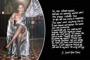 Michelle Obama Porn Captions - BeyoncÃ© goes topless, thanks fans for 'Renaissance' support