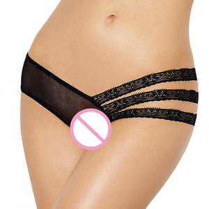 lace panties sex - 2018 New Fashion Women Sexy Panties Black Transparent Lace Panties M~3XL  Hot Sex Porn Clothes Female T Back G String Underwear-in Panties from  Novelty ...