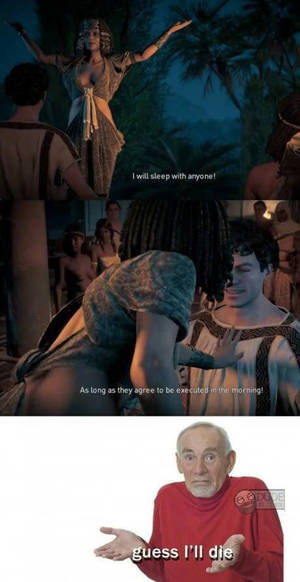 Cleopatra Porn Comic - If you were farmer and cleopatra told you this? What would you do?