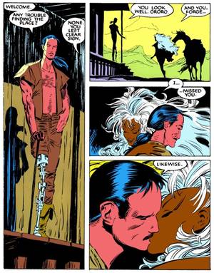 Dc Cerci Porn Comic - While the X-Men are trying to keep Armageddon from spreading in Dallas,  about a year passes in the strange alternate reality where Storm and Forge  were ...