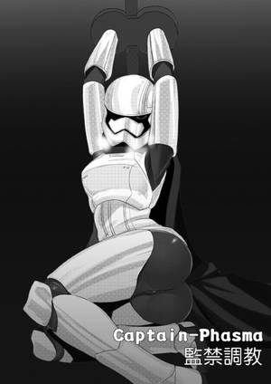black star wars porn - e621 2016 armor bdsm bondage bound cape captain_phasma clothing  darkmaya_(artist) digital_media_(artwork
