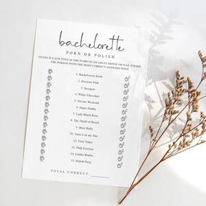 dirty party games - Dirty Little Secrets Game | Minimalist Bachelorette Printable